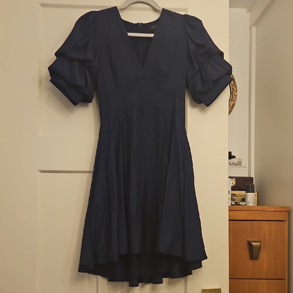 1. State Midnight Blue High Low Dress - Picture 1 of 4